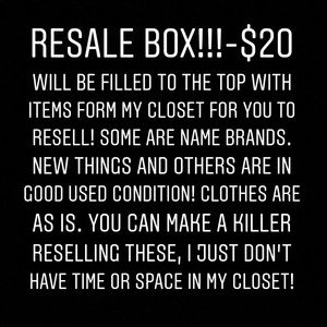 Resell Box!!!!!!